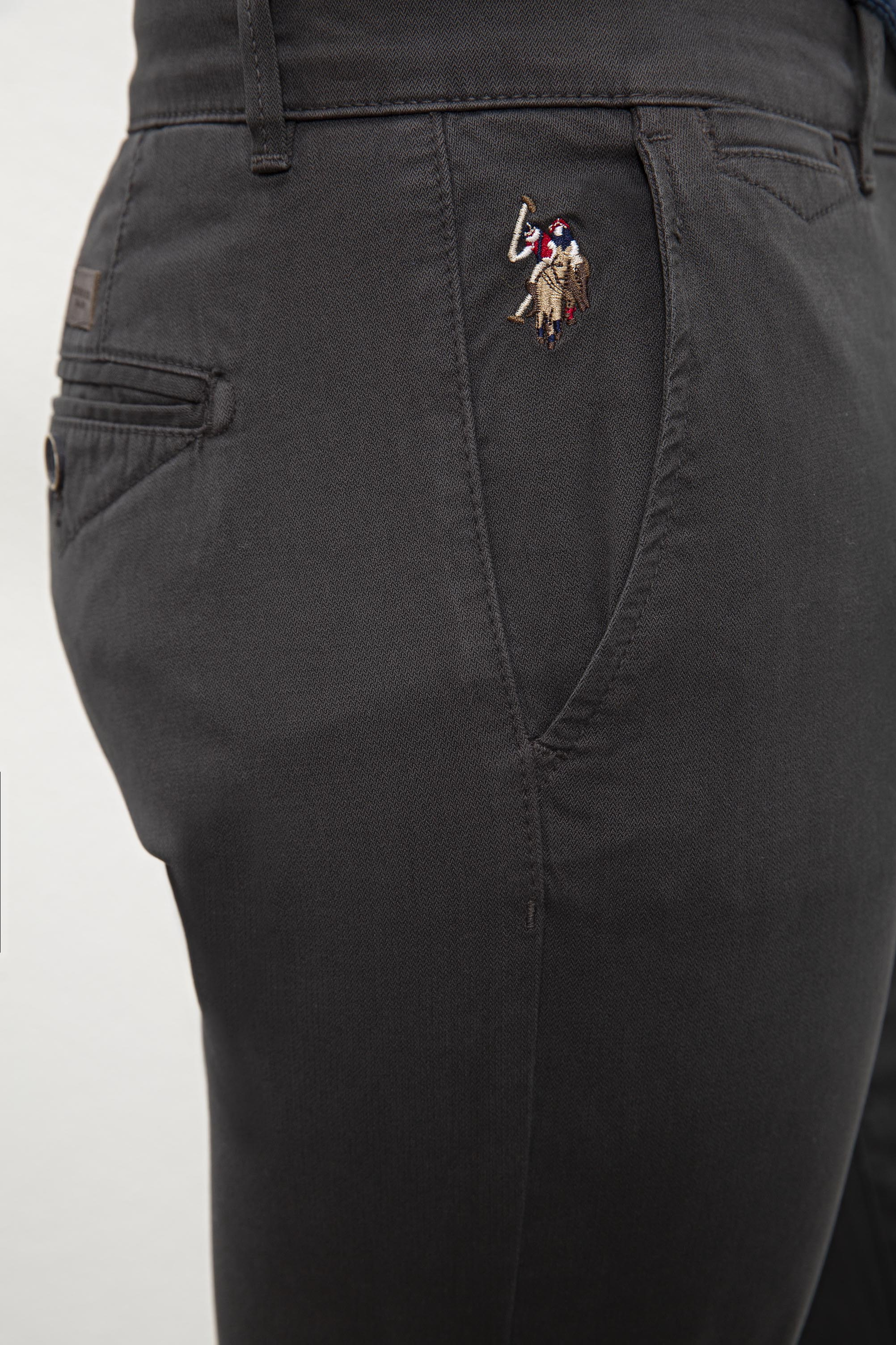 Erkek Gri Chinos - Image 4