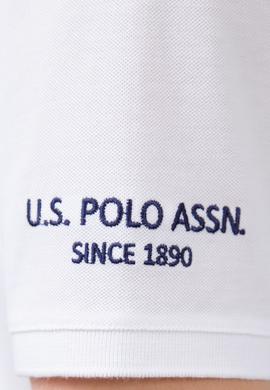 Erkek Beyaz Polo Yaka T-Shirt Basic - 50206182006