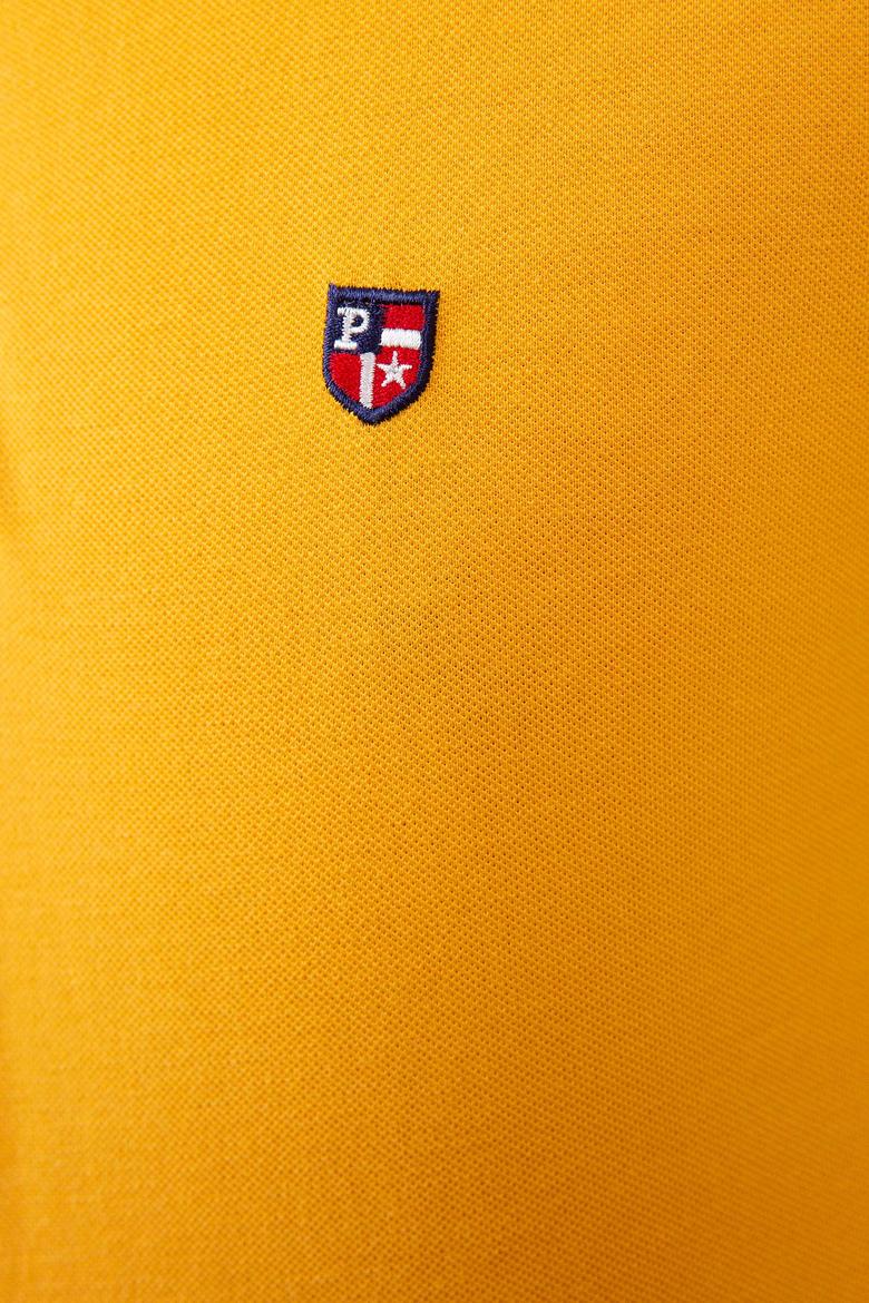Erkek Koyu Sarı  Polo Yaka T-Shirt Basic - 50206182047