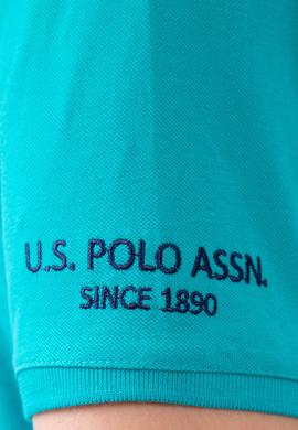 Erkek Aqua Polo Yaka T-Shirt Basic - 50206182099