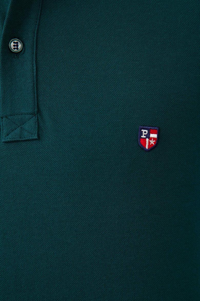 Erkek Yeşil Polo Yaka T-Shirt Basic - 50206182109