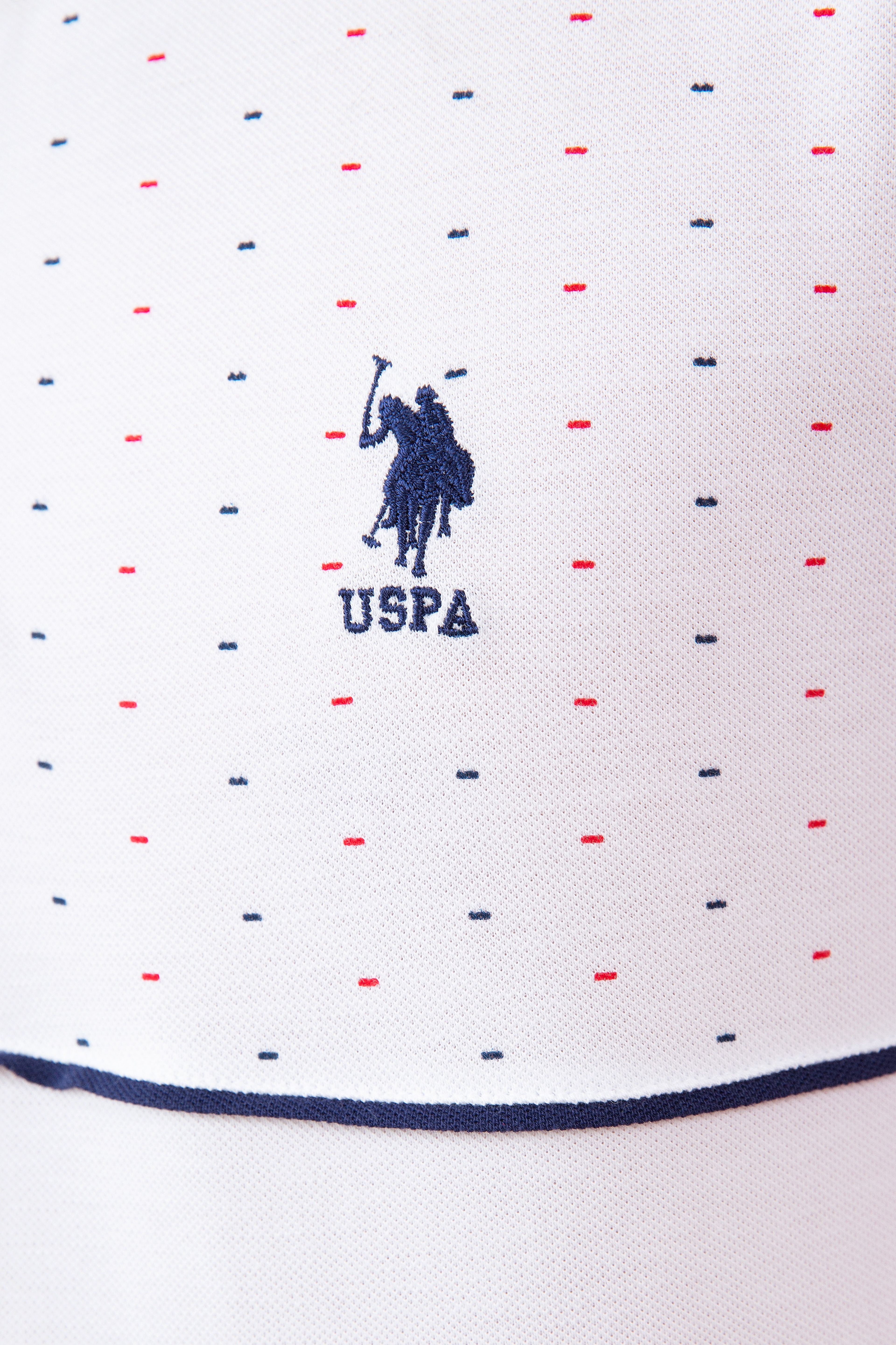 Erkek Beyaz Polo Yaka T-Shirt