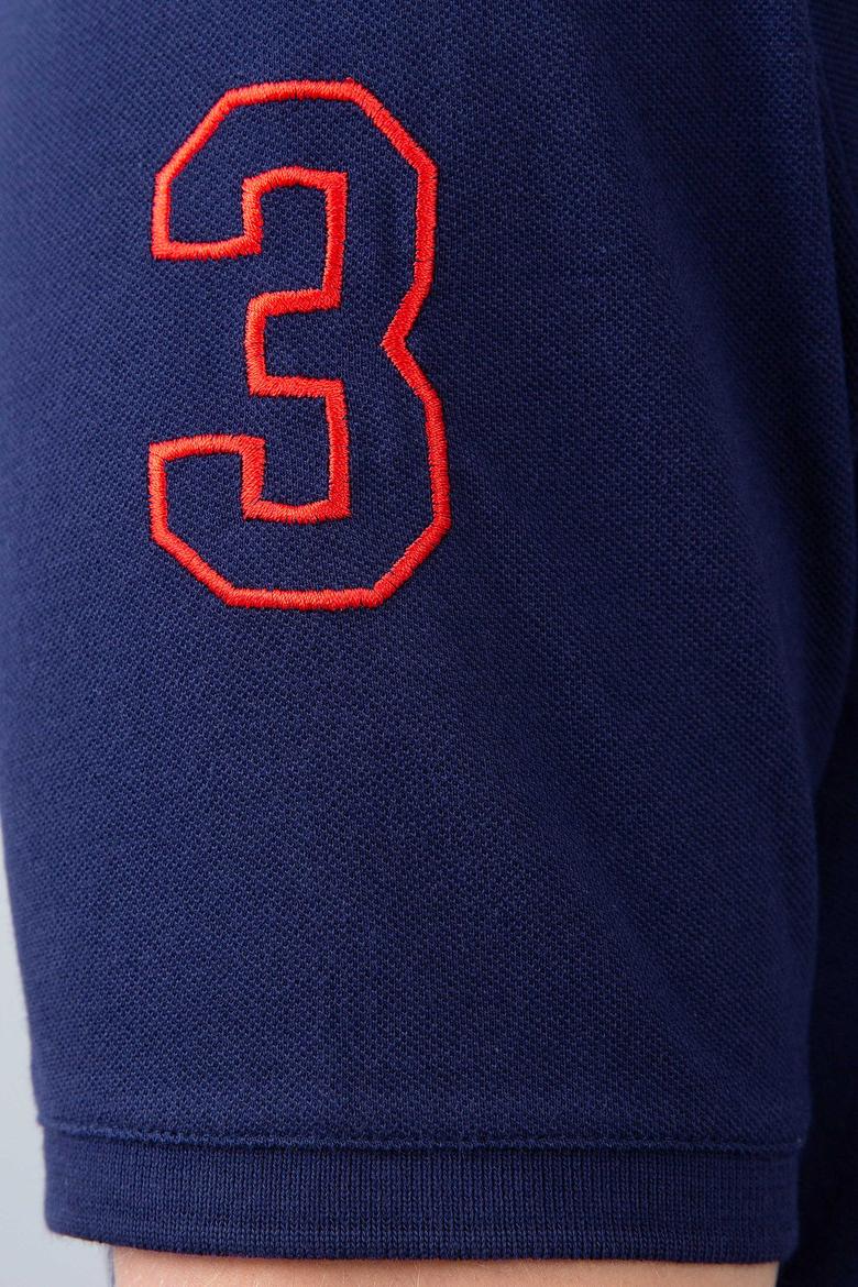 Erkek Lacivert Polo Yaka T-Shirt - 50206194021