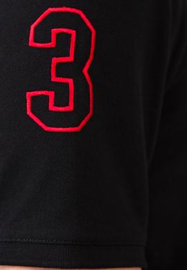 Erkek Siyah Polo Yaka T-Shirt - 50206194081