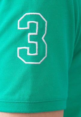 Erkek Fosforlu Yeşil Polo Yaka T-Shirt - 50206194153