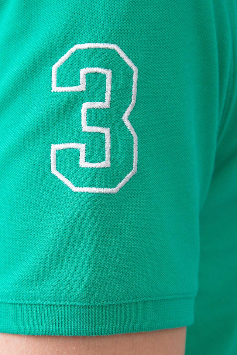 Erkek Fosforlu Yeşil Polo Yaka T-Shirt - 50206194153