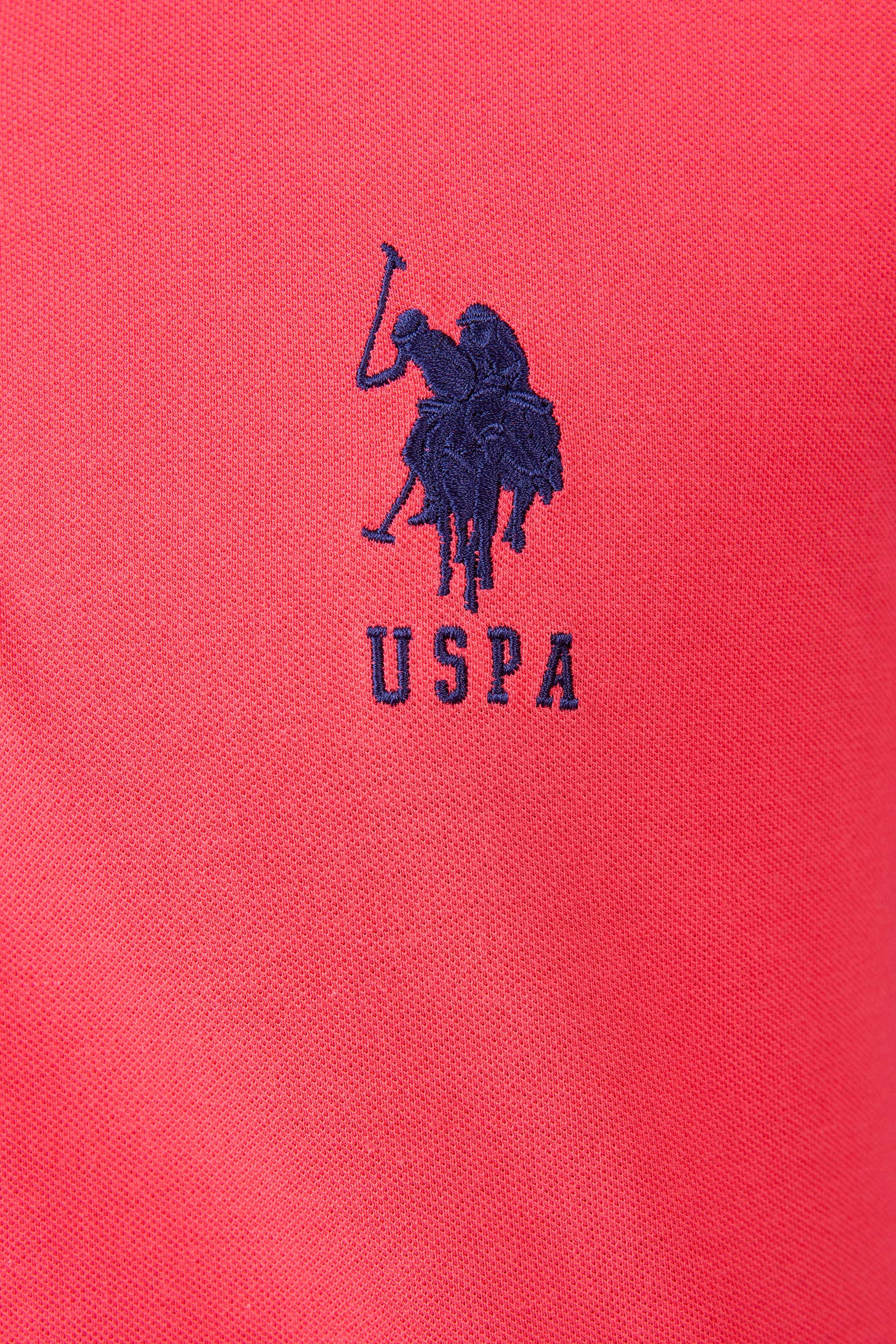 Erkek Pembe Polo Yaka T-Shirt