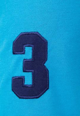 Erkek İndigo Polo Yaka T-Shirt - 50206206022