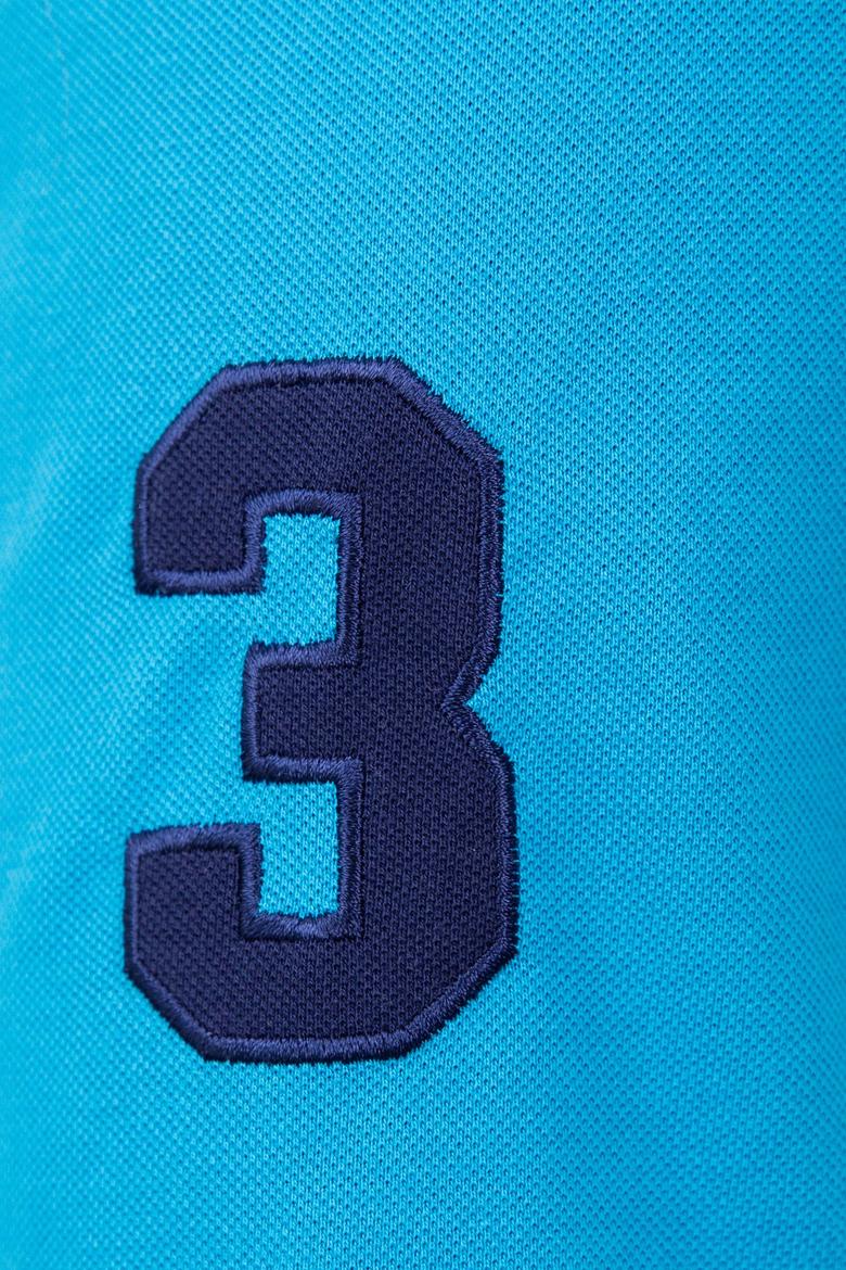 Erkek İndigo Polo Yaka T-Shirt - 50206206022