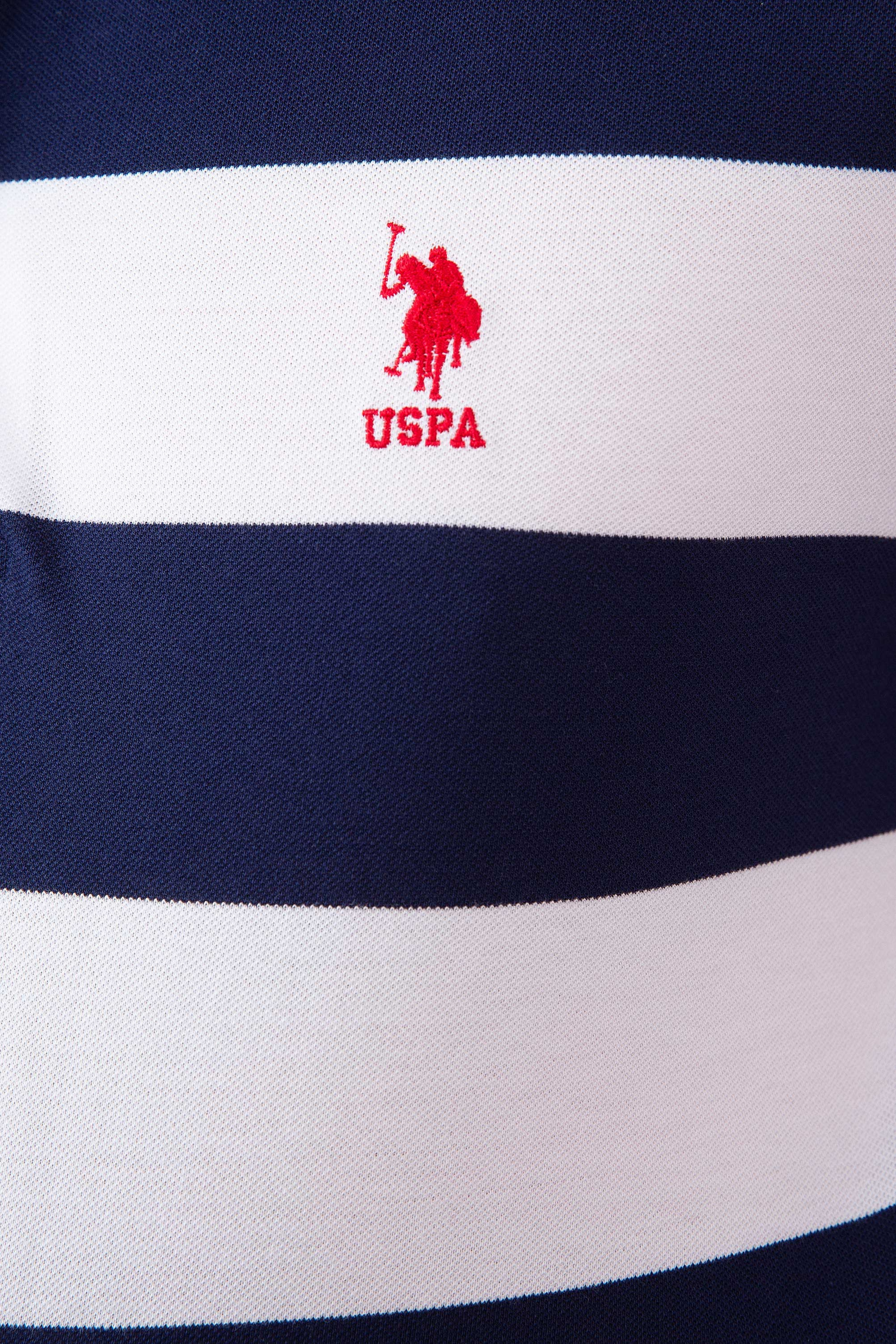 Erkek Lacivert Polo Yaka T-Shirt - Image 5