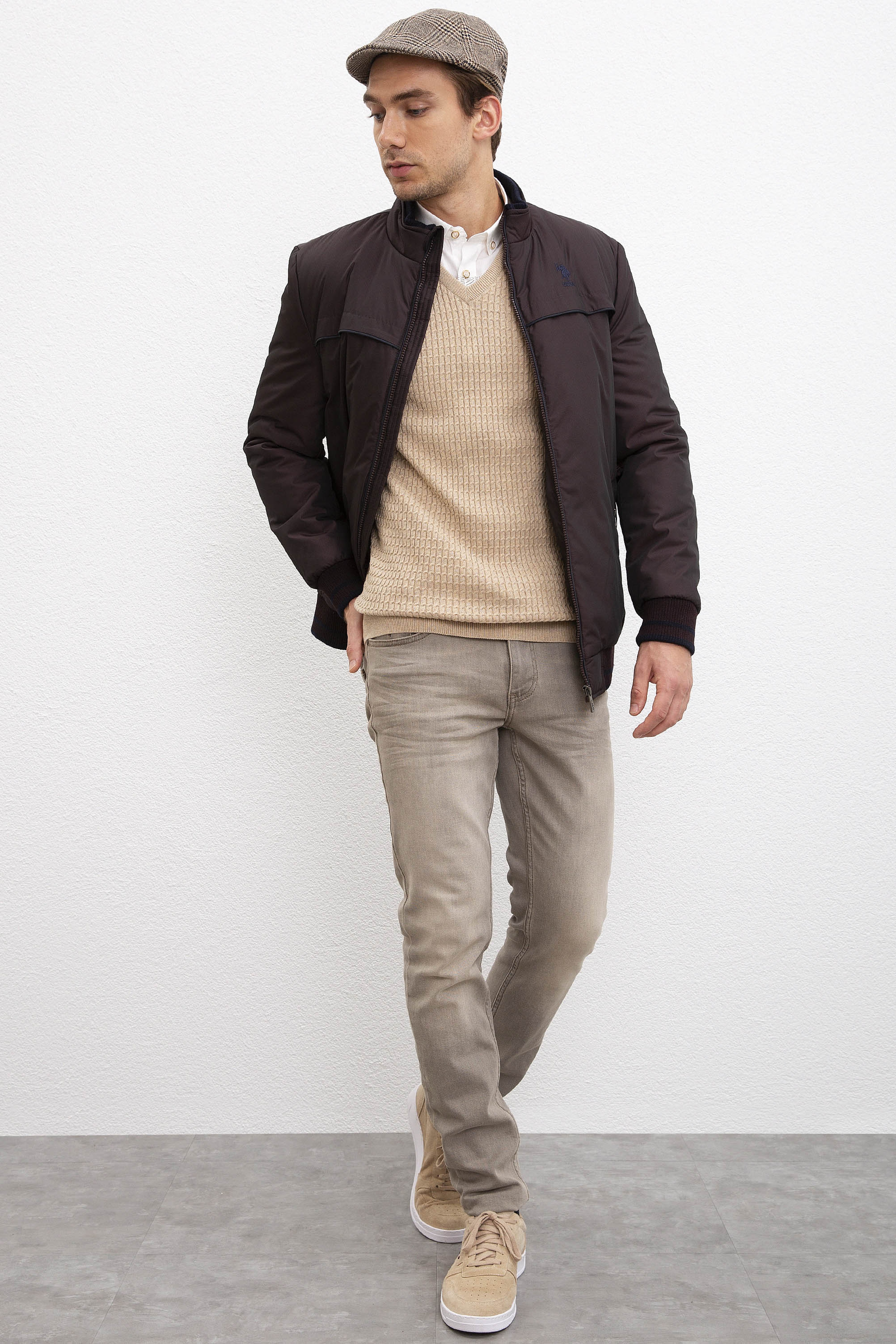 Erkek Bordo Mont