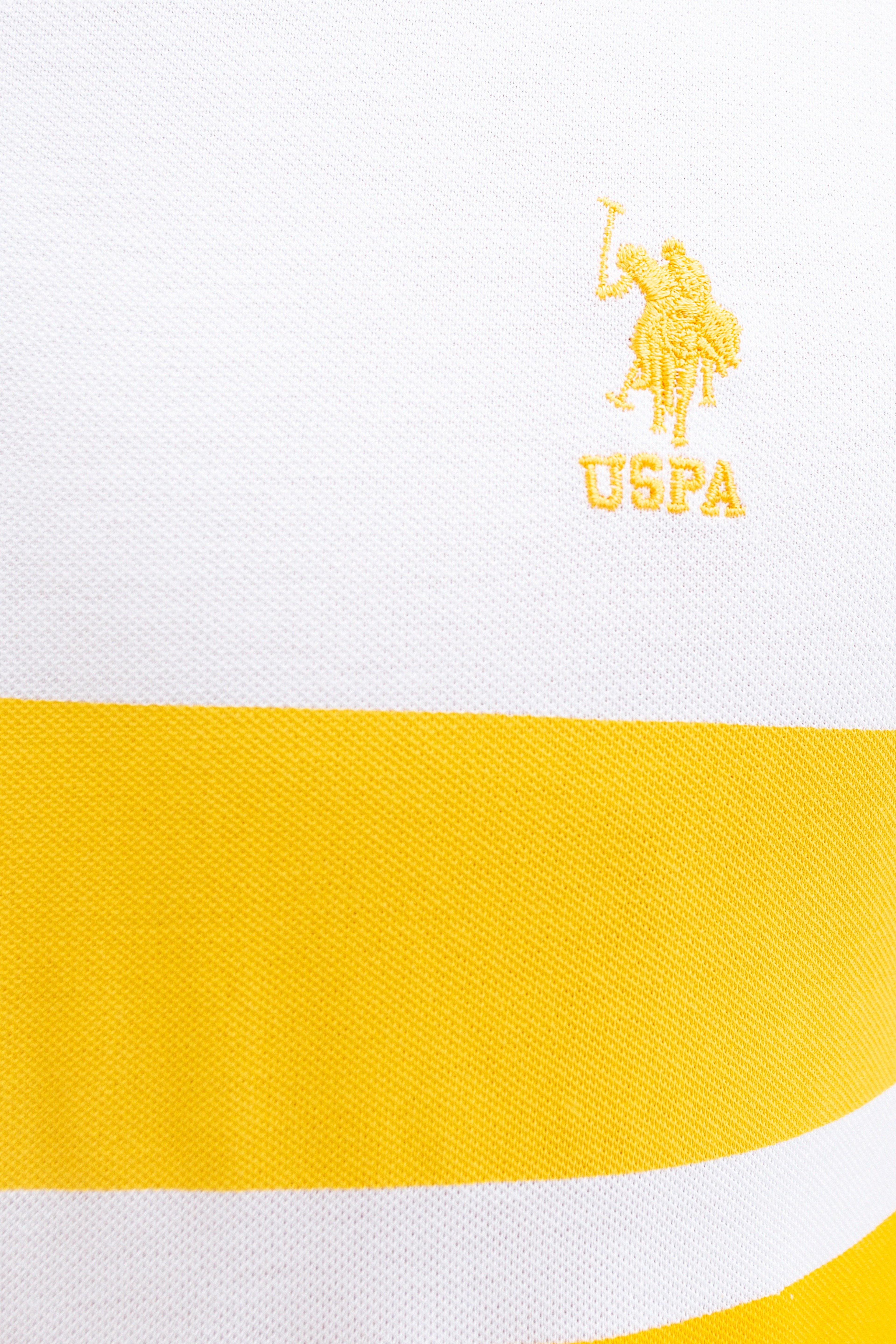 Erkek Sarı  Polo Yaka T-Shirt