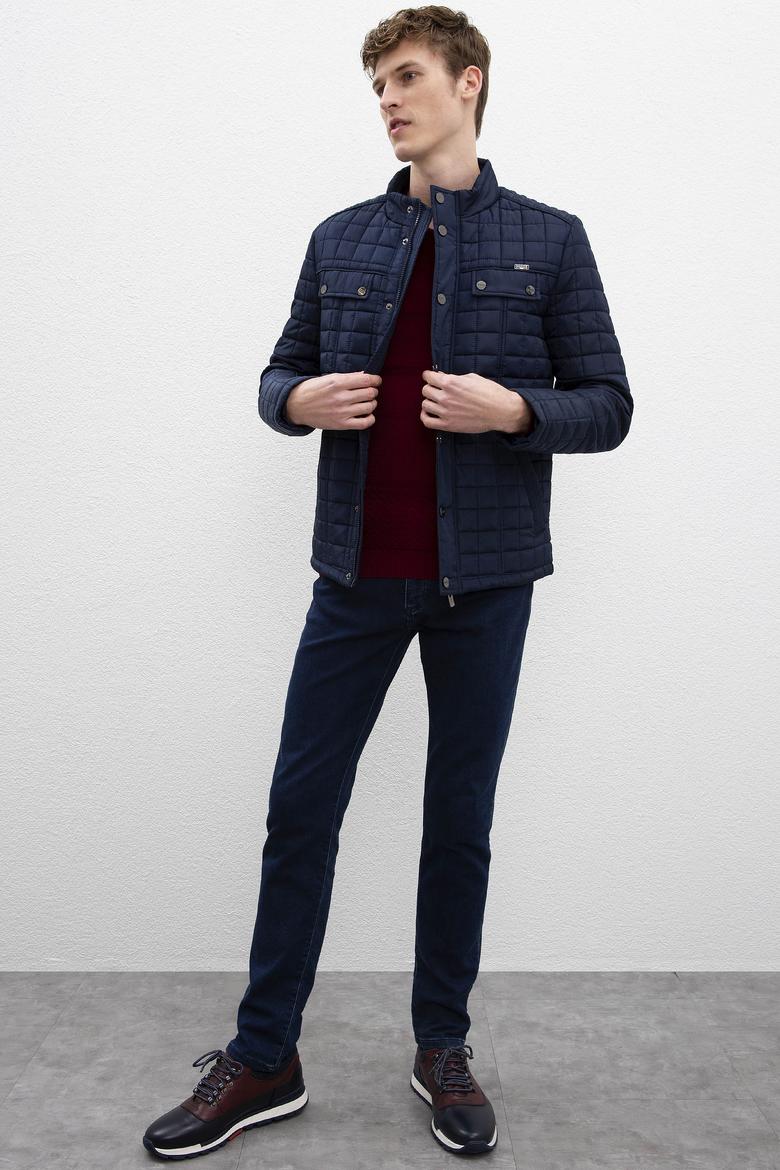 Erkek Lacivert Mont - 50206687001