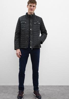 Erkek Koyu Yeşil Mont - 50206687048