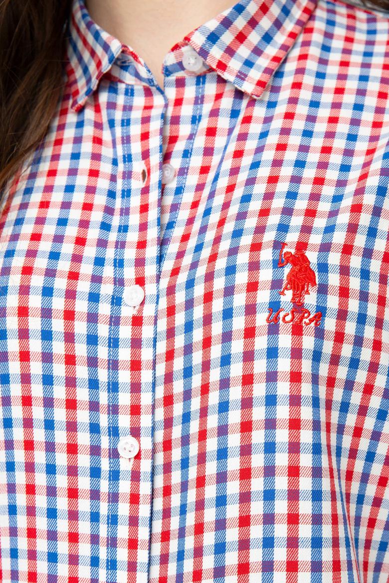 Kırmızı Gömlek Uzunkol - 50200789001