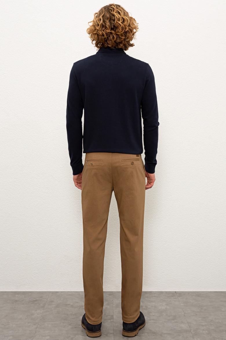 Erkek Kahverengi Chinos - 50206356036