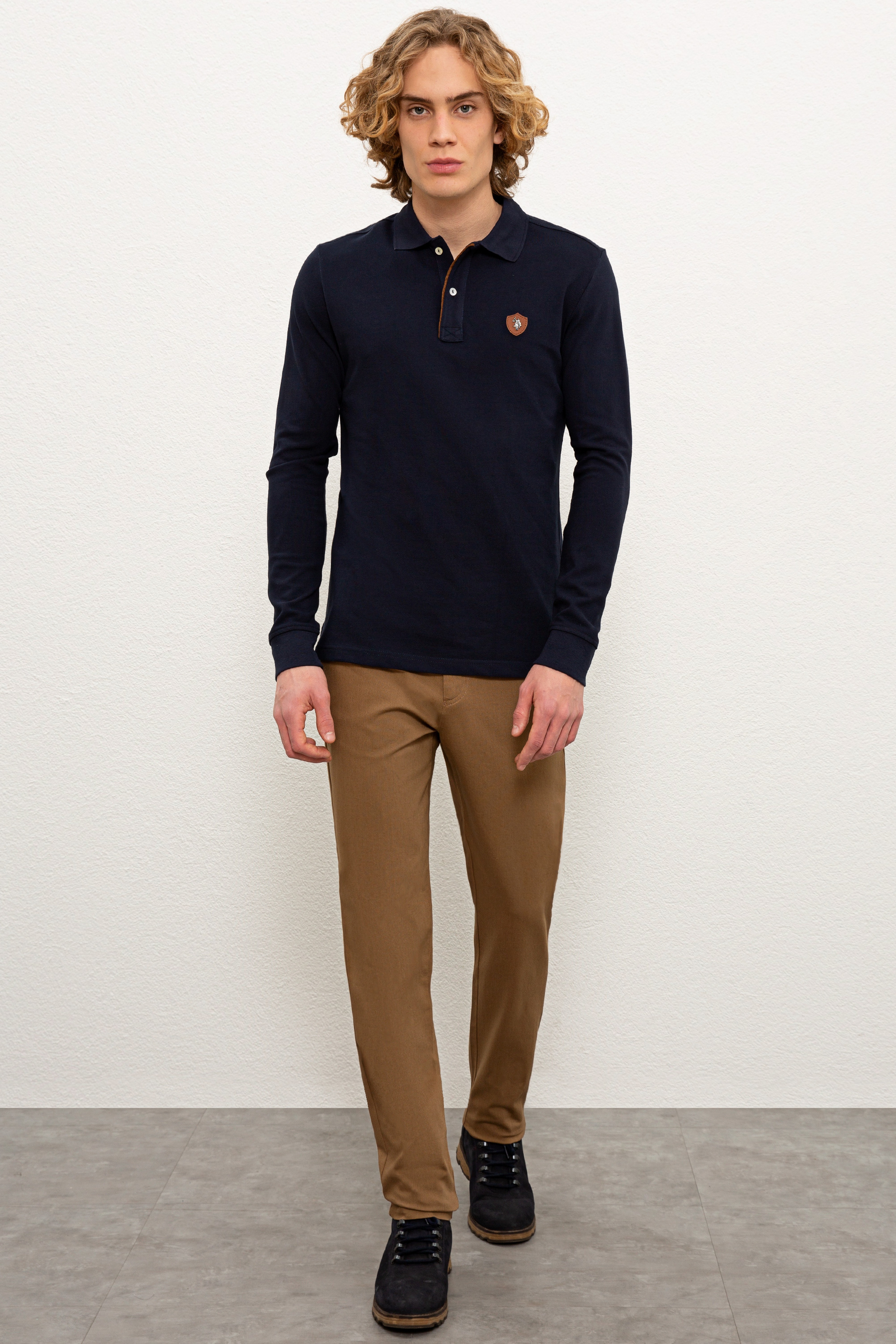 Erkek Kahverengi Chinos - Image 1
