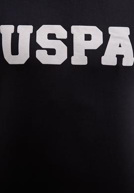 Erkek Siyah Bisiklet Yaka Sweatshirt Basic - 50207332049