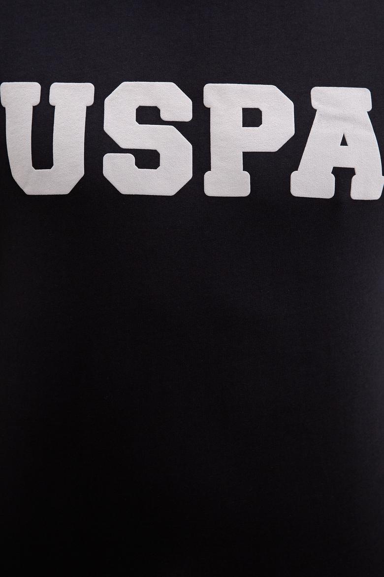 Erkek Siyah Bisiklet Yaka Sweatshirt Basic - 50207332049