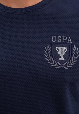 Erkek Lacivert Bisiklet Yaka Sweatshirt - 50207617006