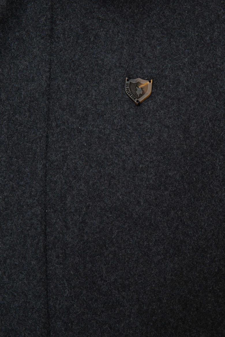 Erkek Gri Kaban Kaşe - 50196104005