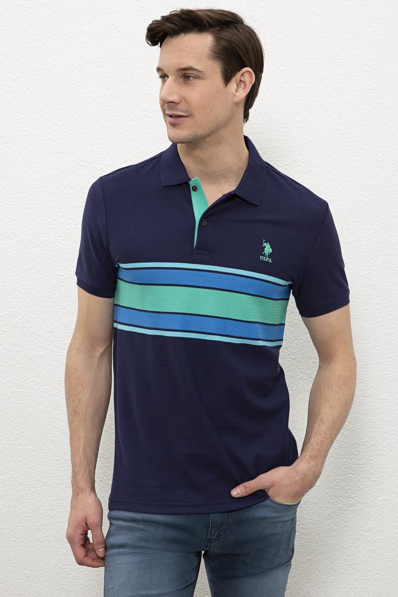 Erkek Lacivert Polo Yaka T-Shirt