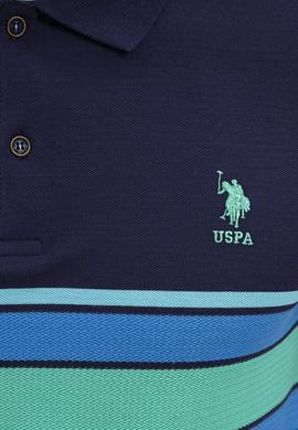 Erkek Lacivert Polo Yaka T-Shirt - 50218858008