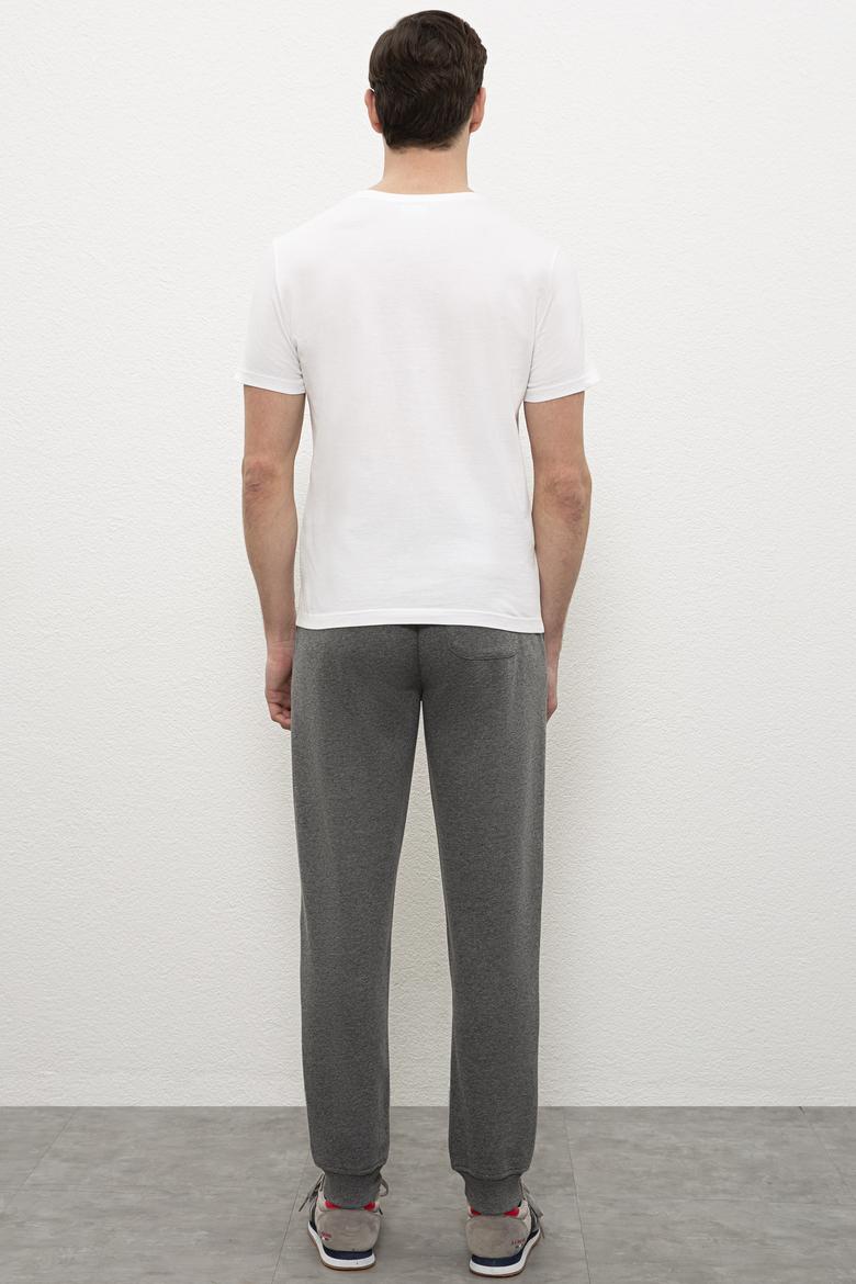 Erkek Antrasit Melanj  Eşofman Altı - 50235735021