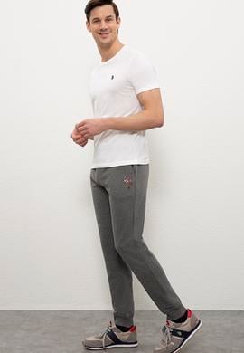 Erkek Antrasit Melanj  Eşofman Altı - 50235735021