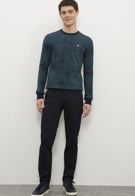 Erkek Petrol Sweatshirt - 50225408027