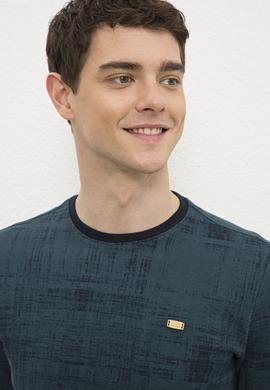 Erkek Petrol Sweatshirt - 50225408027