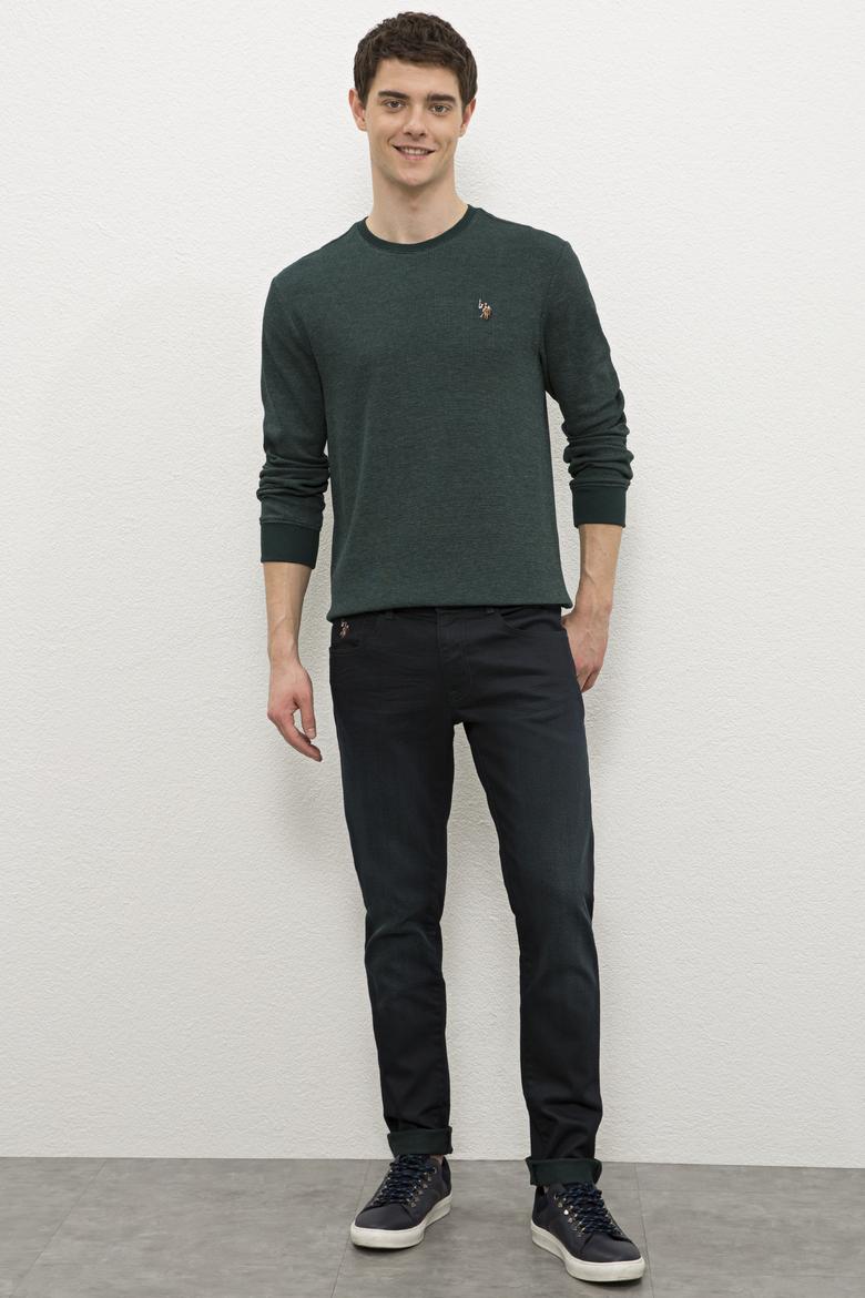 Erkek Koyu Yeşil Sweatshirt - 50225448014