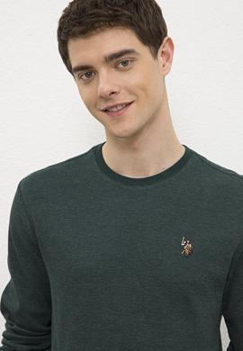 Erkek Koyu Yeşil Sweatshirt - 50225448014