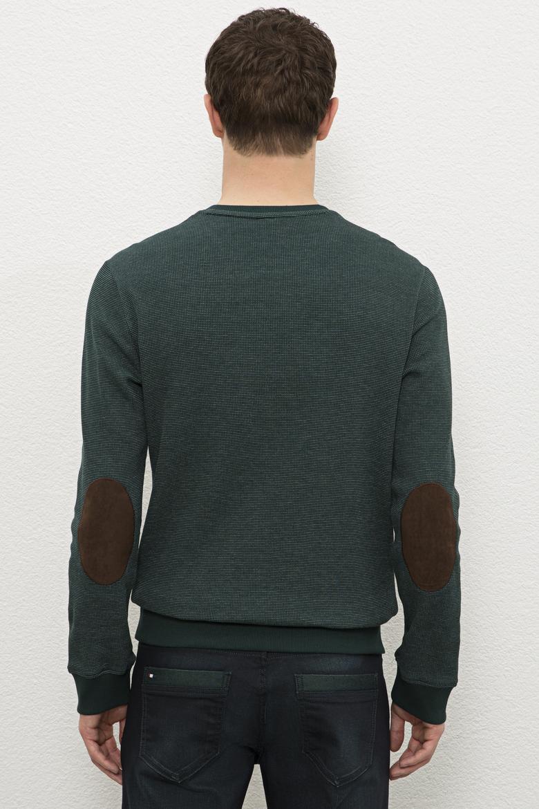 Erkek Koyu Yeşil Sweatshirt - 50225448014
