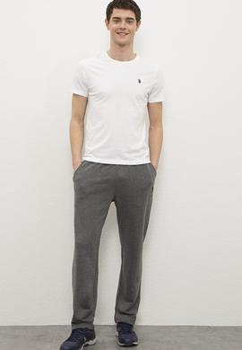 Erkek Antrasit Melanj Eşofman Altı - 50225483004