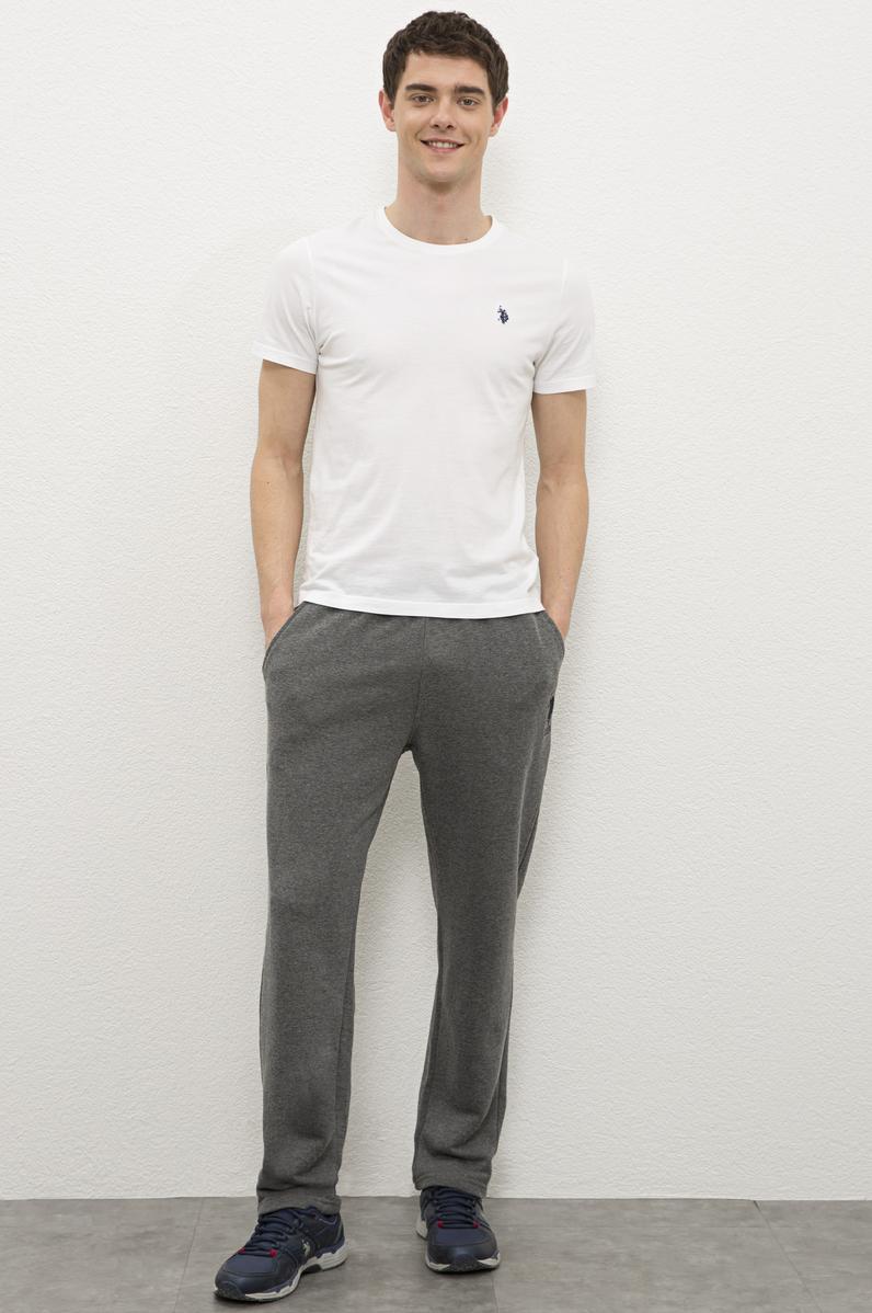 Erkek Antrasit Melanj Eşofman Altı