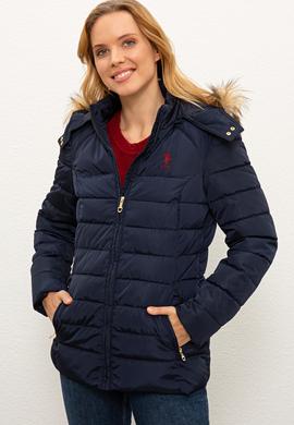 Kadın Lacivert Mont - 50224626001