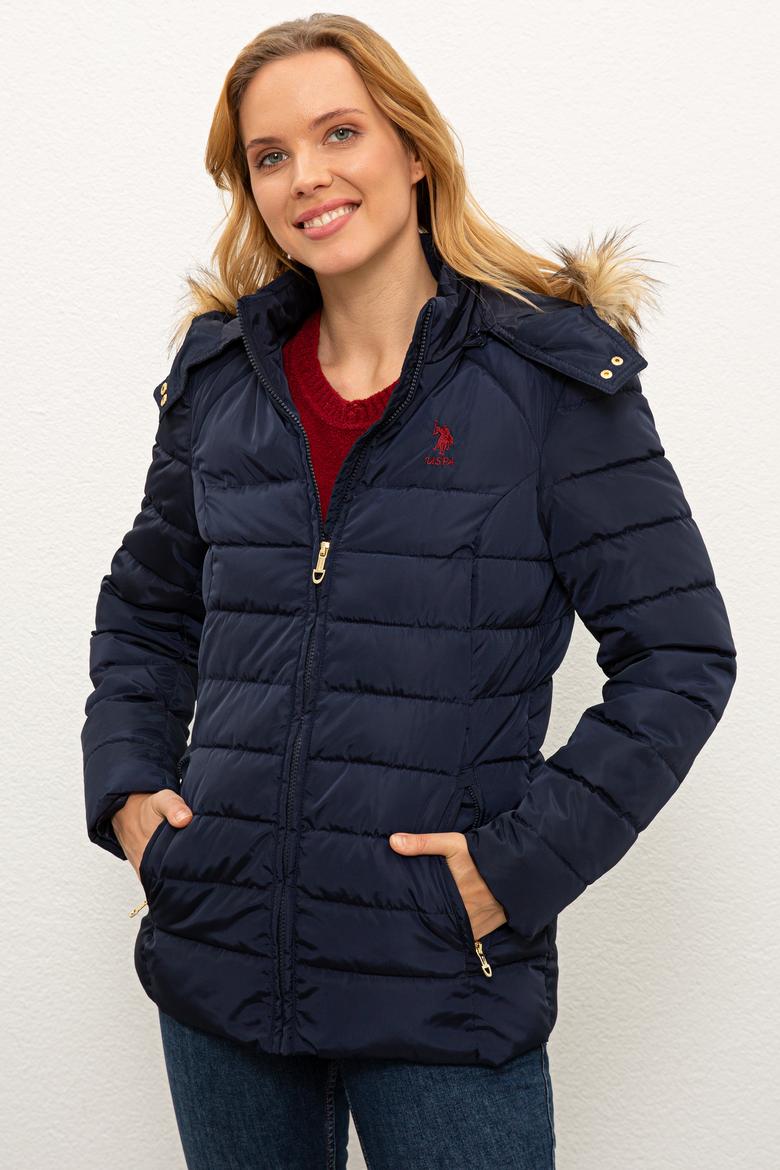 Kadın Lacivert Mont - 50224626001