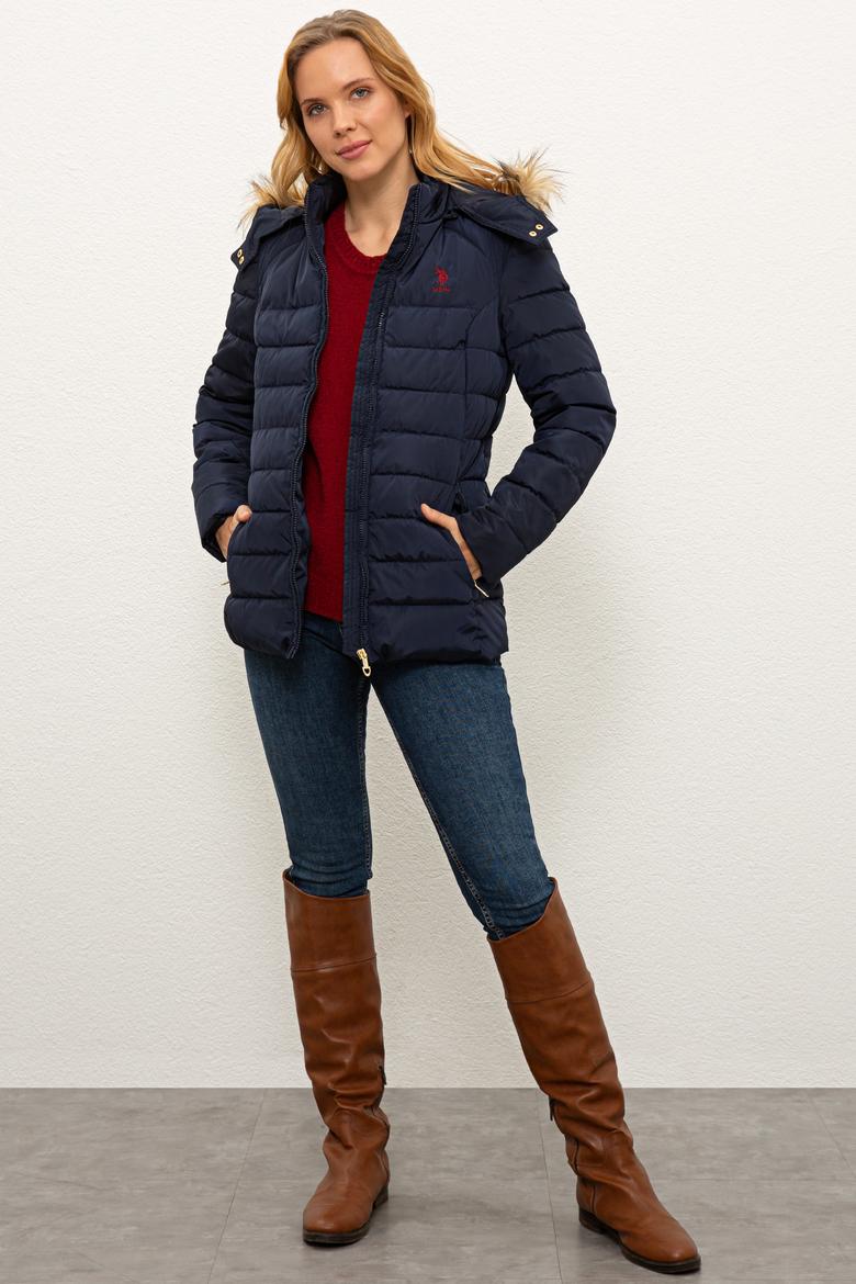 Kadın Lacivert Mont - 50224626001