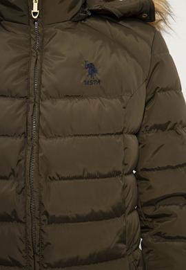 Kadın Yeşil Mont - 50224626039