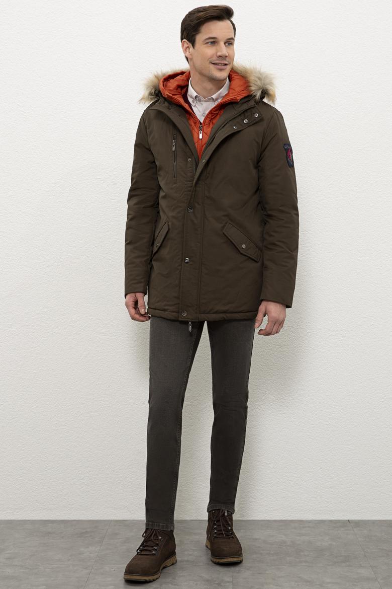 Erkek Yeşil Mont - 50207006024