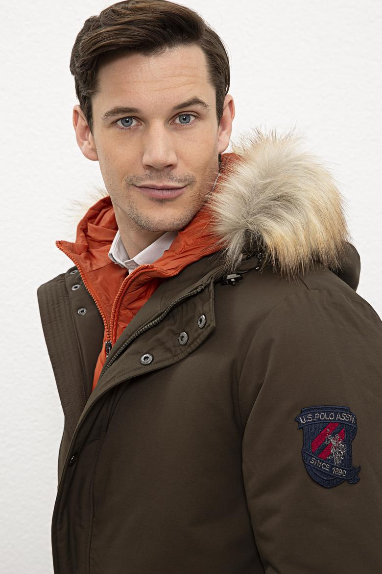 Erkek Yeşil Mont - 50207006024