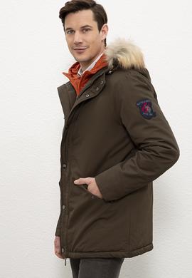 Erkek Yeşil Mont - 50207006024