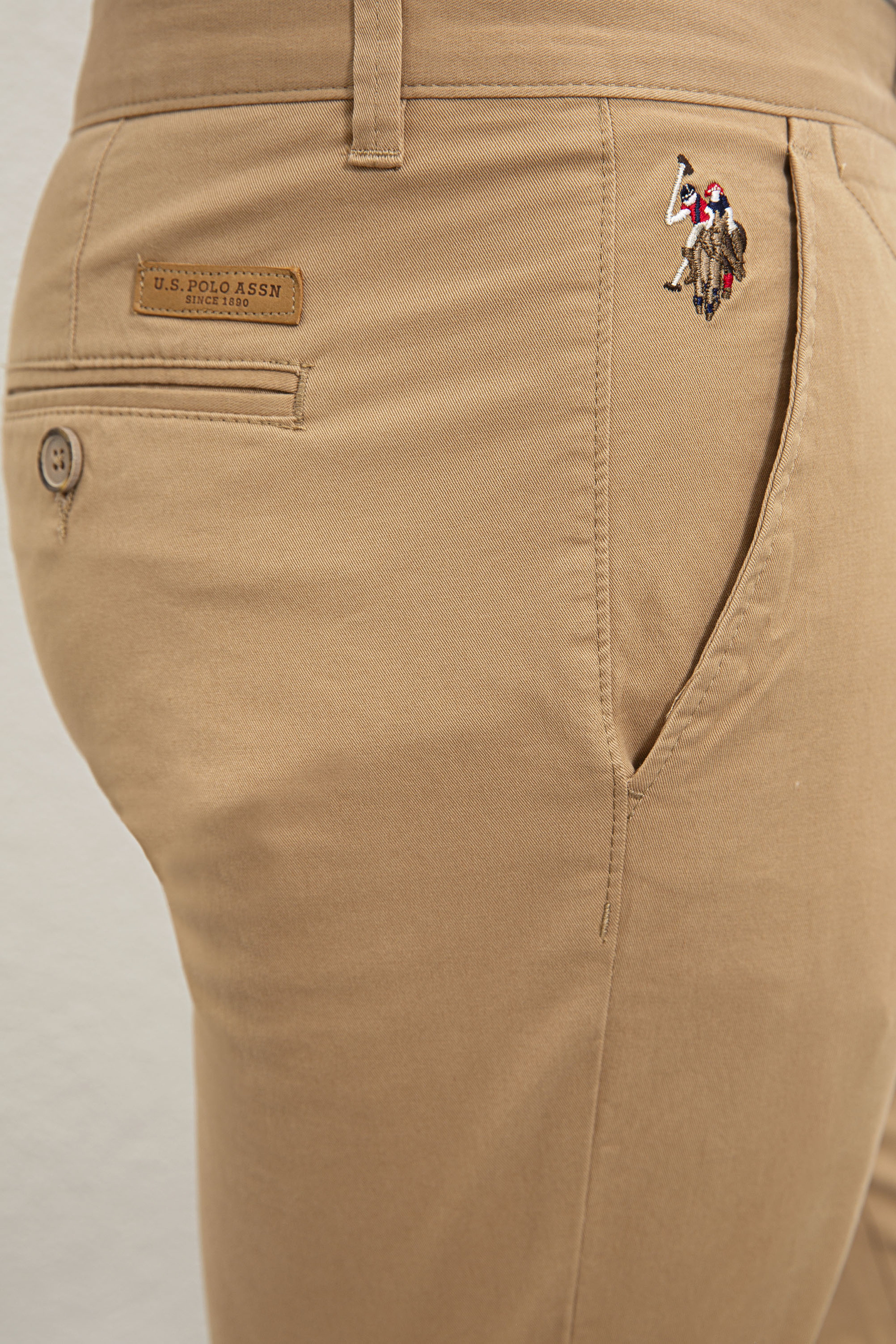 Erkek Camel Chinos