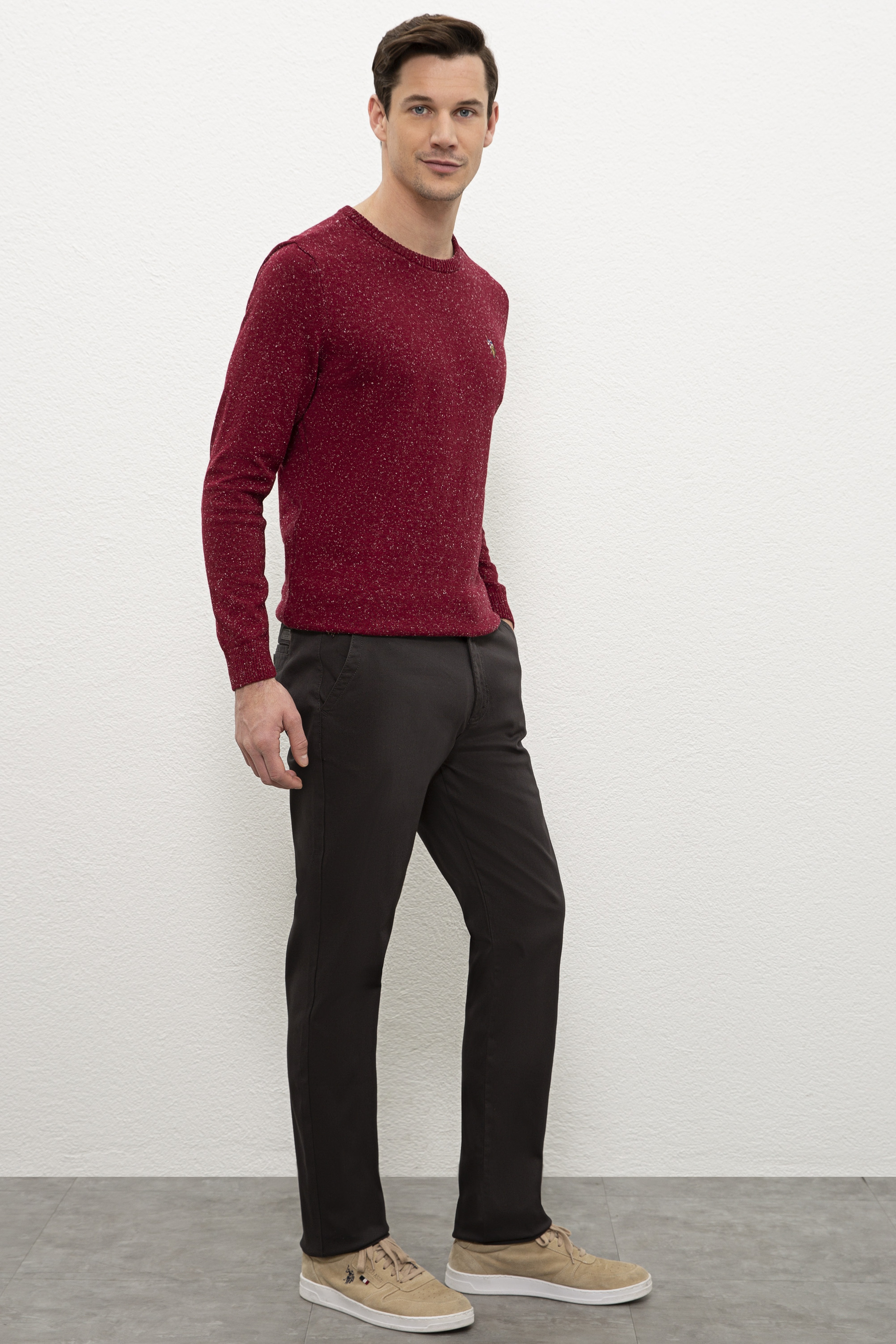 Erkek Gri Chinos - Image 2