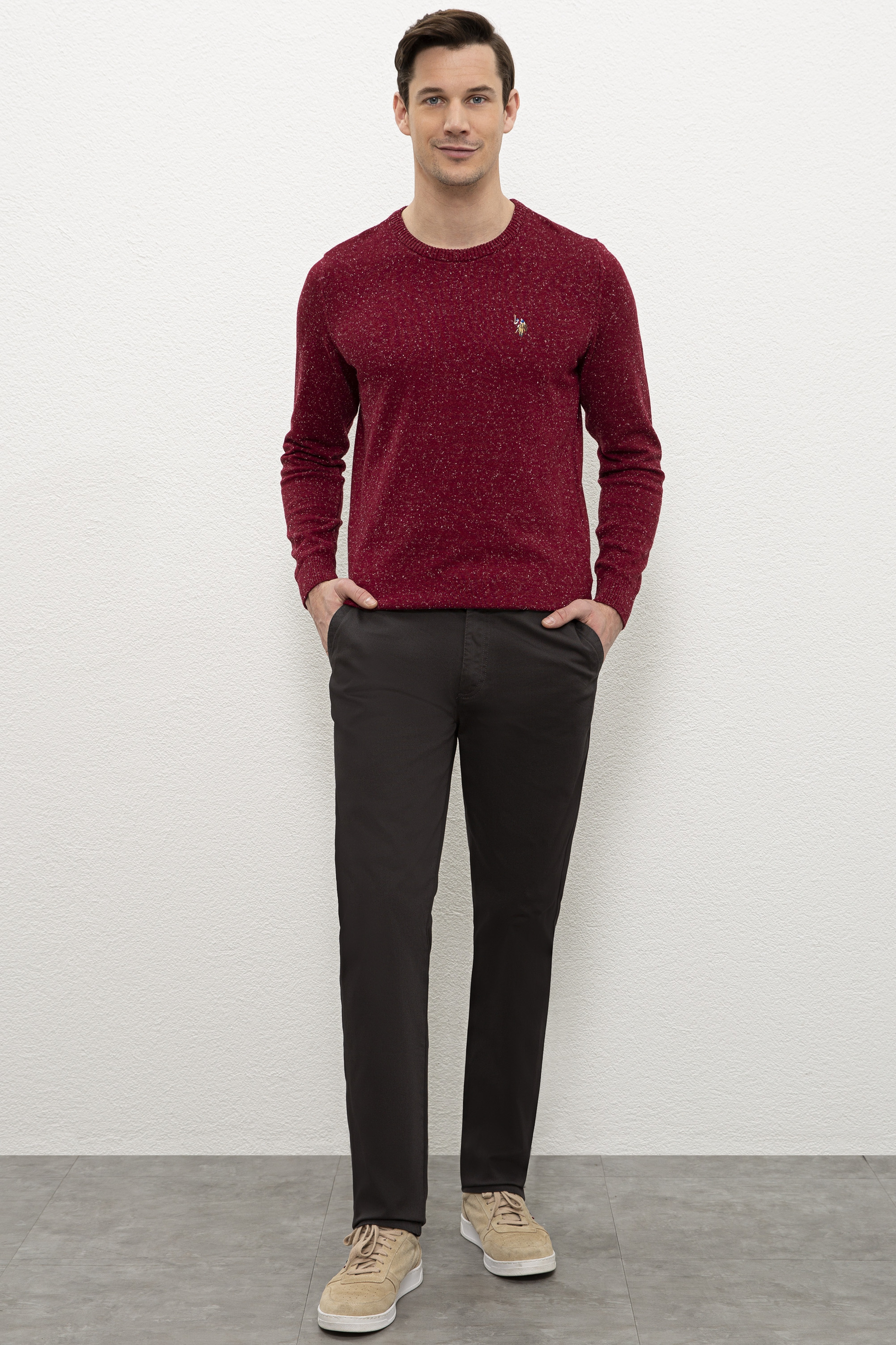Erkek Gri Chinos - Image 1