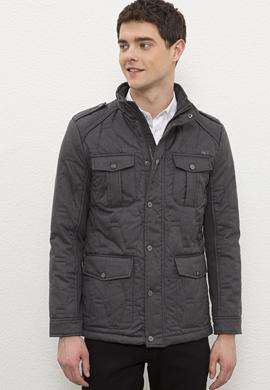 Erkek Gri Mont - 50224485011