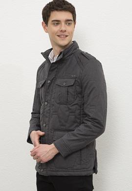 Erkek Gri Mont - 50224485011