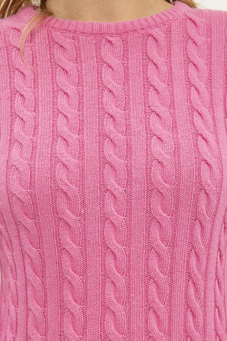 Kadın Pembe Kazak - 50236207028