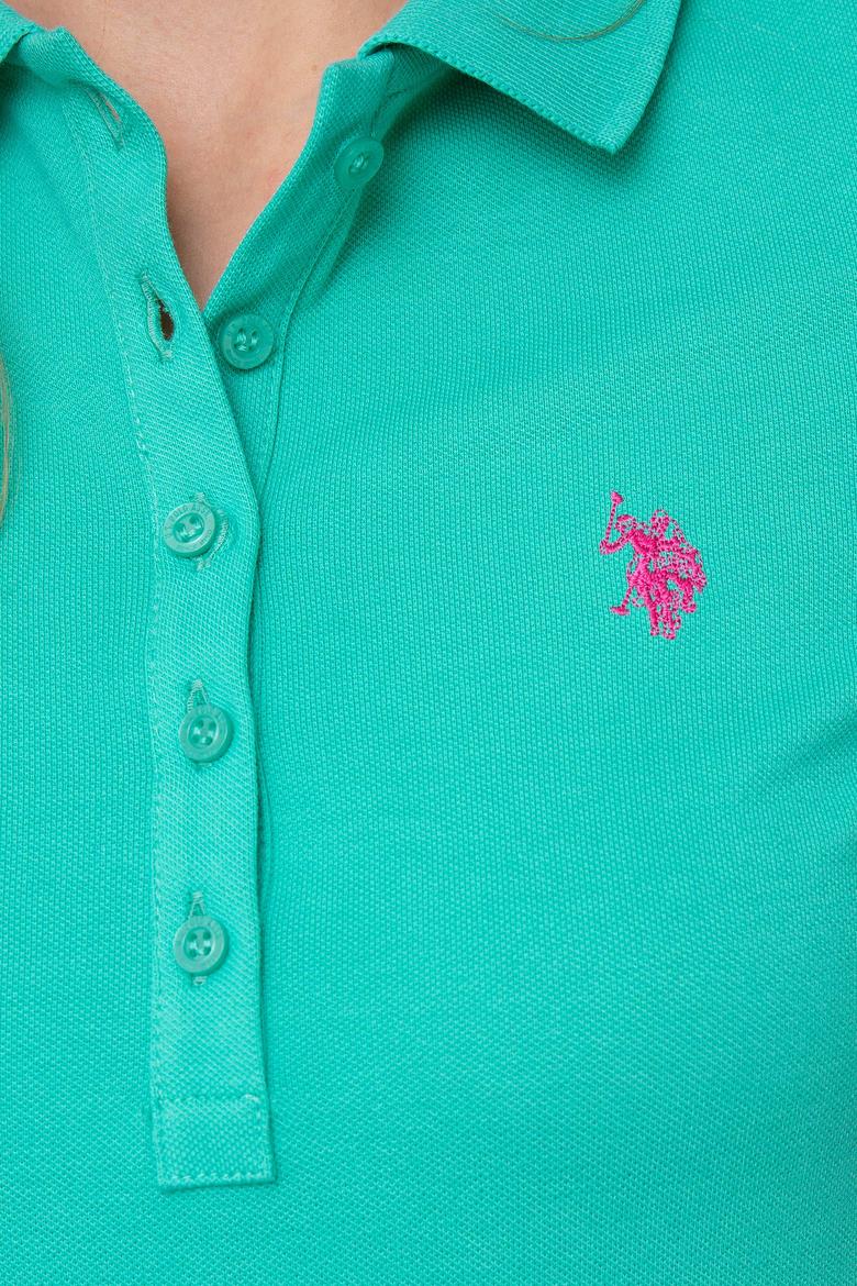 Kadın Yeşil Polo Yaka T-Shirt - 50204742041